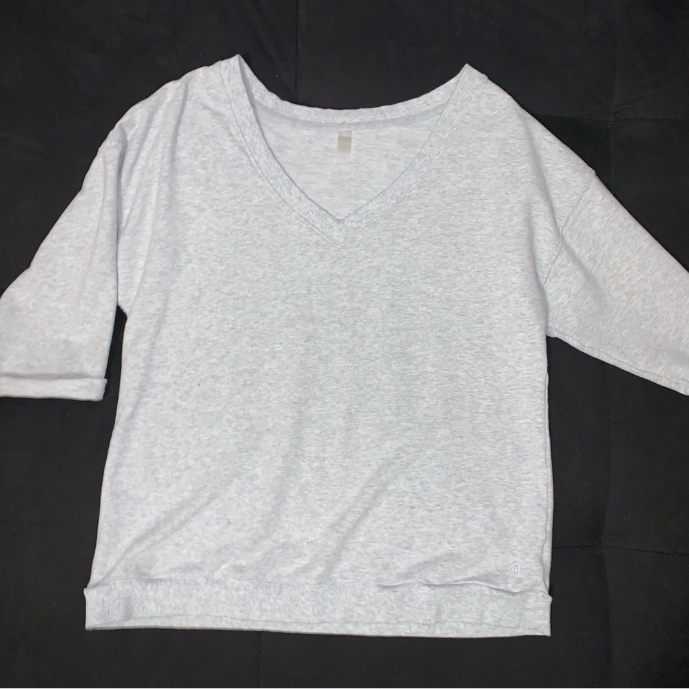 hyba 3/4 length sleeve V-neck sweater